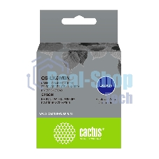 Картридж ленточный Cactus CS-LK6WBN черный, 24мм, 9м для Epson LW700/LW600P/LW1000P/Z700/Z900
