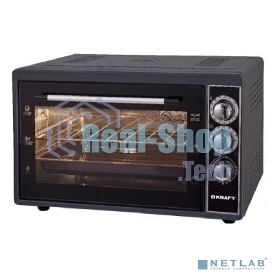 Мини-печь Kraft KF-MO 3800 BL черный
