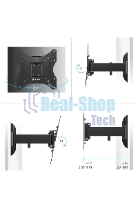 Кронштейн ONKRON M2S для телевизора 17