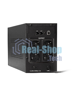 Источник бесперебойного питания ExeGate SpecialPro UNB-2200.LED.AVR.EURO.RJ.USB 2200VA/1300W, LED, AVR, 4 евророзетки, RJ45/11, USB, черный