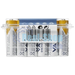 Батарейка Varta ENERGY LR6 AA BL10 Alkaline 1.5V (4106) (10/200/36000) (10 шт.)
