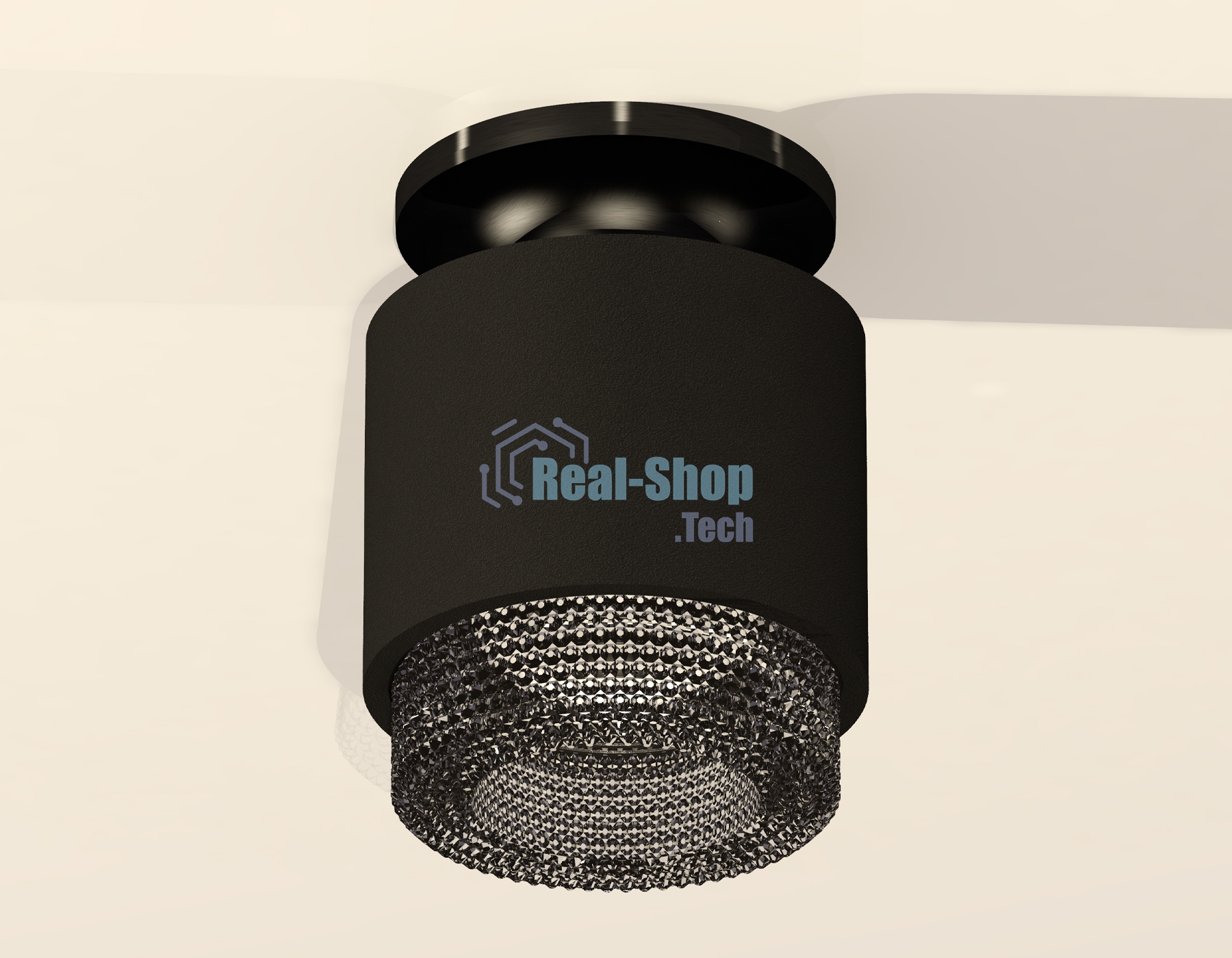 Светильник Ambrella Light XS7511062 SBK/PBK/BK черный песок/черный полированный/тонированный MR16 GU5.3 (N7926, C7511, N7192)