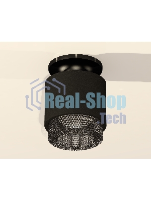 Светильник Ambrella Light XS7511062 SBK/PBK/BK черный песок/черный полированный/тонированный MR16 GU5.3 (N7926, C7511, N7192)