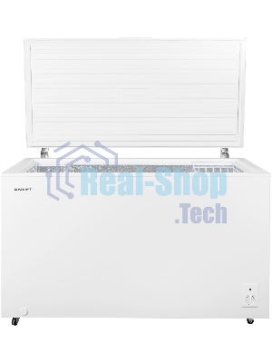 Морозильный ларь Kraft BD(W)-460RX, белый, 422л