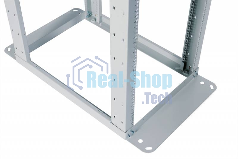 Стойка двухрамная ЦМО СТК-С-42.2.750 42U 560 мм X 1035 мм направл. закл. гайки 400 кг серый