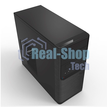 Компьютерный корпус InWin POWERMAN ES701BK USB 3.0 (Mini Tower, mATX, 450W PM-450ATX, USB 3.0x2, USBx2 + Audio, черный)
