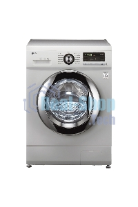 Стиральная машина LG F1296TD4 серебристый, загрузка фронтальная 8 кг, 1200 об/мин, класс: А