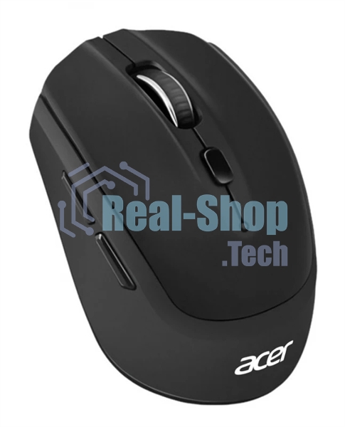 Мышь беспроводная Acer OMR050 черный, 1600 dpi, радиоканал, Bluetooth, USB, кнопки - 6