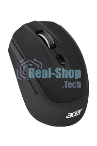 Мышь беспроводная Acer OMR050 черный, 1600 dpi, радиоканал, Bluetooth, USB, кнопки - 6