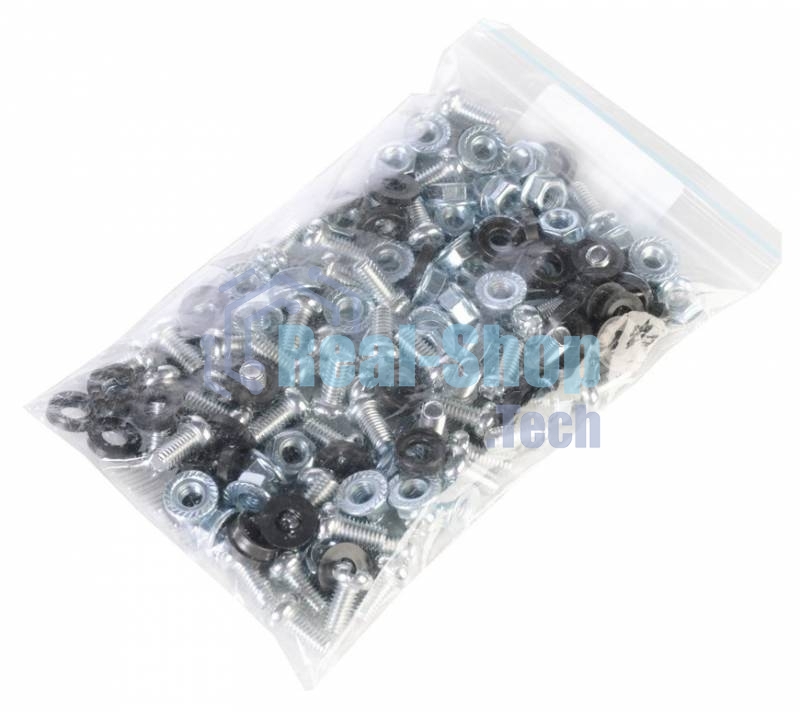 Комплект монтажный № 1 (винт, шайба, гайка), упаковка 50 шт. (КМ-1-50) (50 шт)