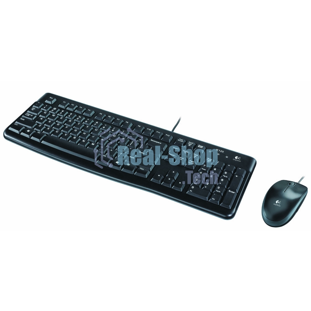 Комплект клавиатура + мышь Logitech Desktop MK120 (русская раскладка)