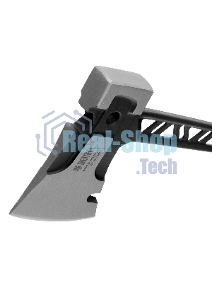 Топор цельнокованый Denzel 600 г, двухкомпонентная обрезиненная рукоятка