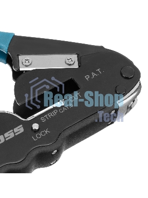 Клещи для обжима телефонных и компьютерных клемм Gross RJ45, 8P и RJ11/12, 6P, компакт., CAT5