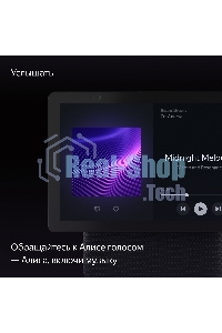 Умная колонка Яндекс Станция Дуо Макс, Zigbee, с дисплеем, 60Вт, с голосовым ассистентом Алиса на YaGPT, зеленый