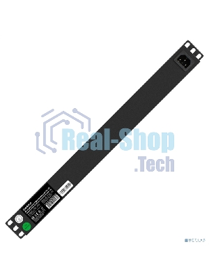 Блок розеток горизонтальный ExeGate ServerPro PDU-19H702 Al-7S-C14-SW-O, 19
