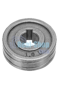 Подающий ролик Denzel U профиль под алюминиевую проволоку 1,0-1,2 мм, 2 шт