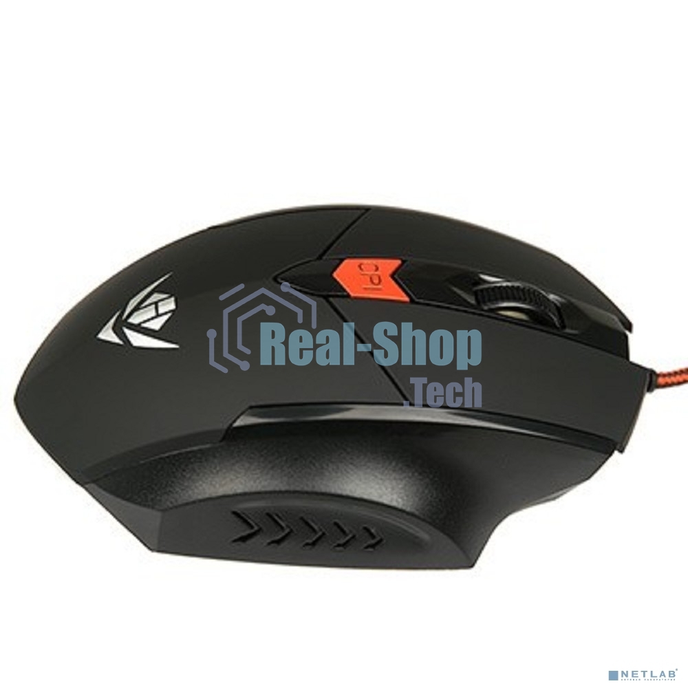 Мышь проводная Dialog MOG-11U Nakatomi Gaming - 6 кнопок + ролик, USB,черная