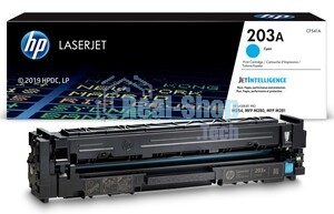 Картридж лазерный HP 203A CF541A (HP 203A) голубой для HP LaserJet M254/M280/M281 1300 страниц.