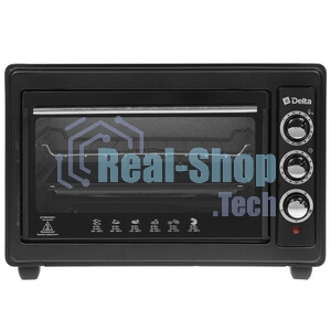 Мини-печь Delta D-0124 черная
