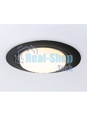 Светильник встраиваемый G10123 BK черный GX53 max 12W D120*48