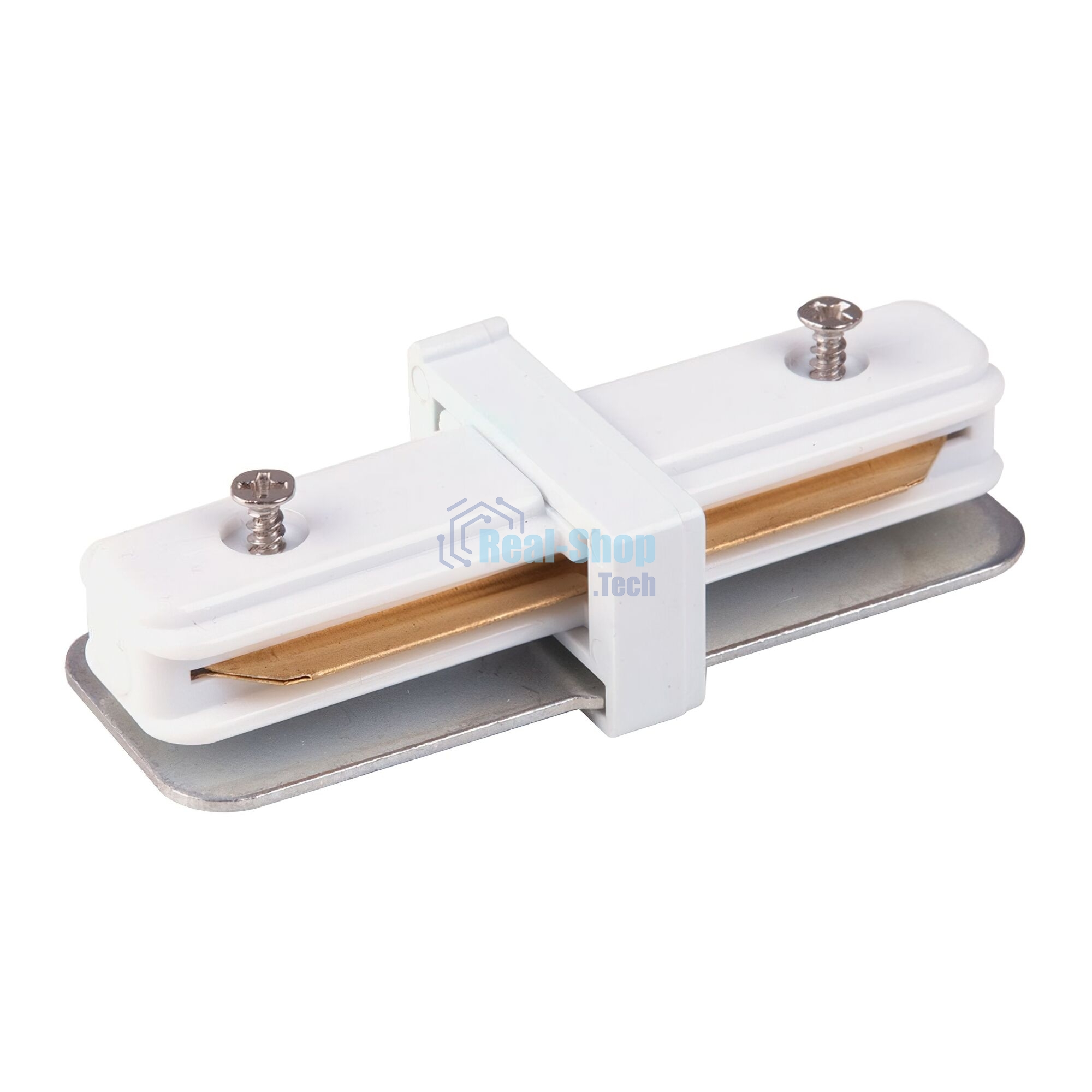 TRC-1-1-I-WH / Коннектор прямой для однофазного шинопровода (белый)