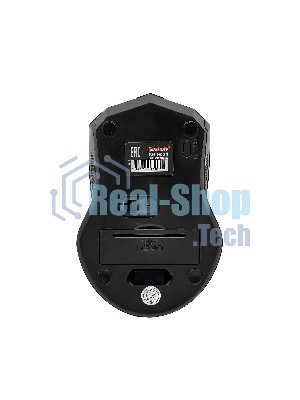 Мышь беспроводная ExeGate SR-9034 черный, 1600 dpi, радиоканал, USB, кнопки - 4