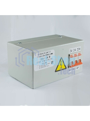 Ящик с понижающим трансформатором ЯТП 0.25 220/24В (3 авт. выкл.) Кострома ОС0000002235