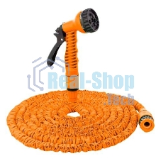Набор для полива с растягивающимся шлангом 15м Вихрь 73/7/2/25