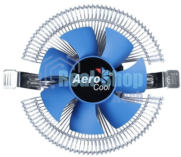 Кулер для процессора AeroCool/Formula Verkho I серебристый, 80 мм, алюминий, 2500 об/мин, 29.7 дБ, 4 pin, 90 Вт, 45 мм
