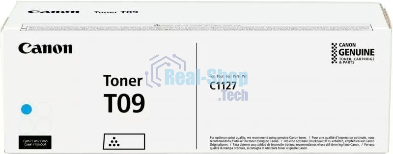 Тонер Canon T09 CY 3019C006 голубой туба для копира i-SENSYS X C1127iF, C1127i, C1127P