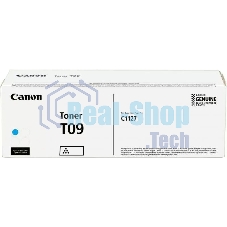 Тонер Canon T09 CY 3019C006 голубой туба для копира i-SENSYS X C1127iF, C1127i, C1127P