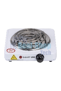 Плита настольная электрическая Galaxy Line GL 3003, белый, электрическая, 1000 Вт
