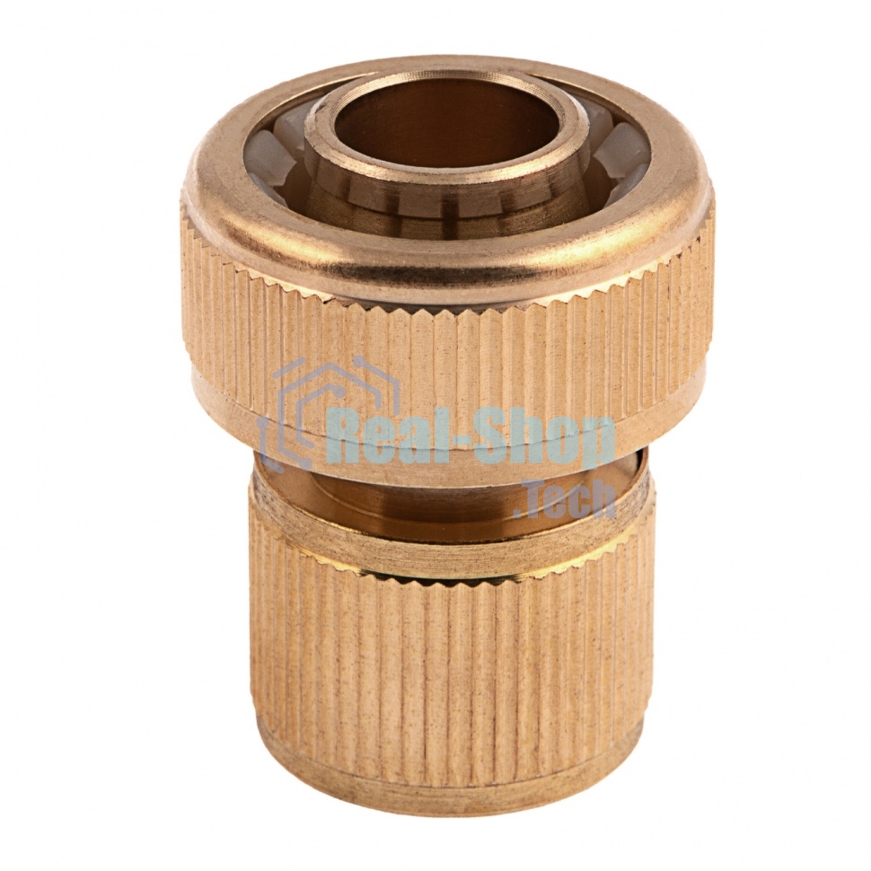 Соединитель латунный быстросъемный для шланга Palisad 3/4