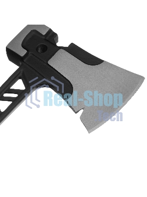 Топор цельнокованый Denzel 600 г, двухкомпонентная обрезиненная рукоятка