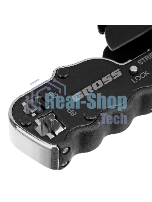 Клещи для обжима телефонных и компьютерных клемм Gross RJ45, 8P и RJ11/12, 6P, компакт., CAT5