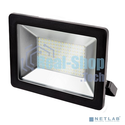 Прожектор светодиодный Gauss Elementary 100Вт 6600лм IP65 6500К черный ПРОМО