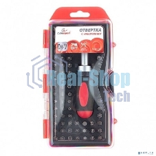 Отвертка с набором бит Cablexpert TK-SD-371 (79 предметов)