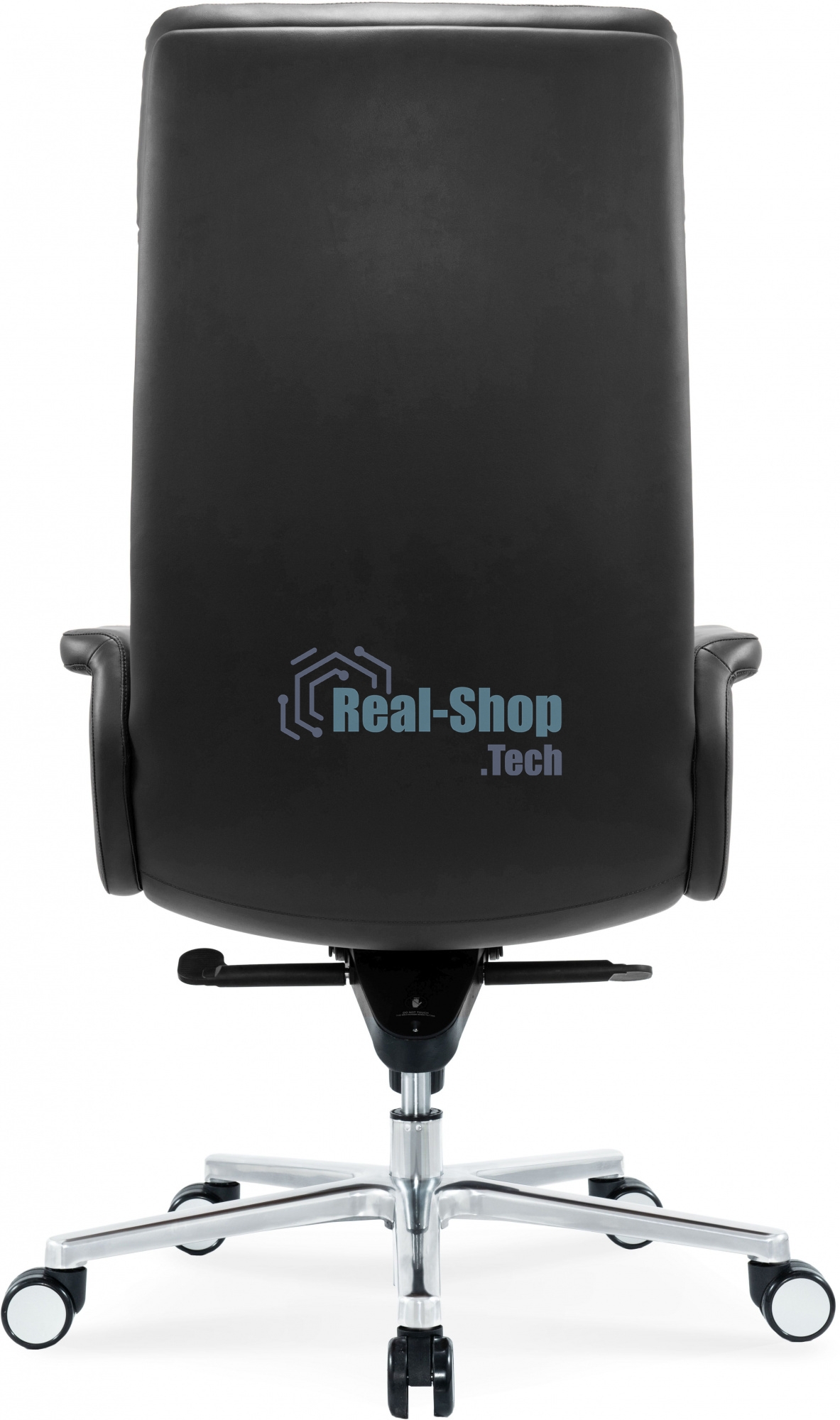 Кресло руководителя Cactus CS-LBK-AMSTERDAM кожа, крестов. алюминий