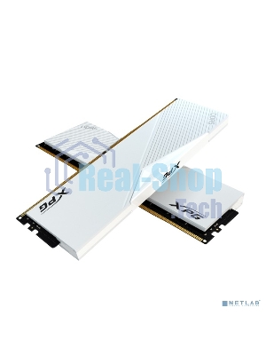 Оперативная память XPG Lancer, DDR5, 32GB (2x16GB), 6000MHz, CL30, DIMM, с радиаторами, белый