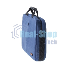 Сумка для ноутбука ExeGate EX264613RUS Office F1590 Dark-Blue, темно-синяя, полиэстер, для ноутбуков до 15.6
