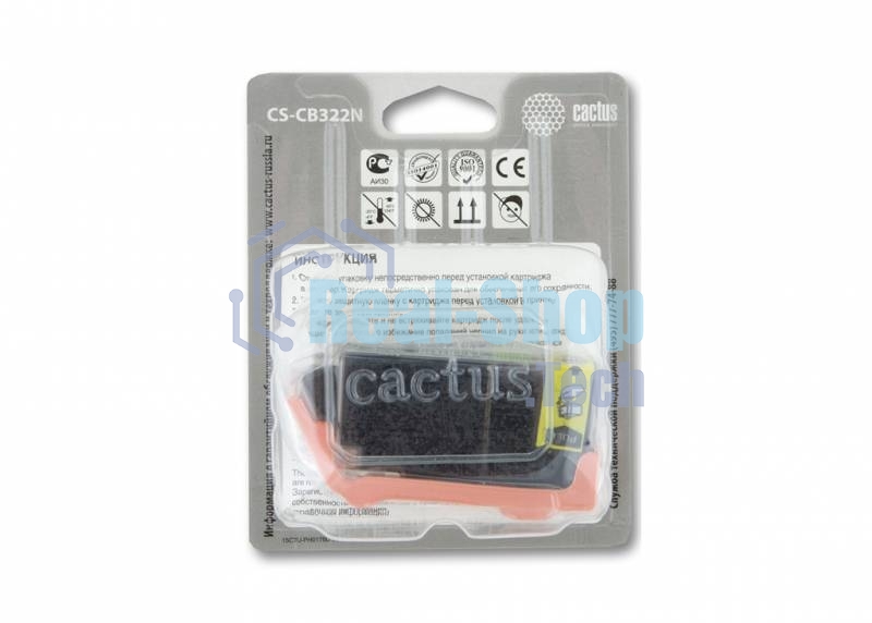 Картридж струйный Cactus CS-CB322N №178XL фото черный (14.6 мл.) для HP PS B8553/C5383/C6383/D5463
