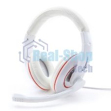 Гарнитура проводная Gembird MHS-780 стерео, белый