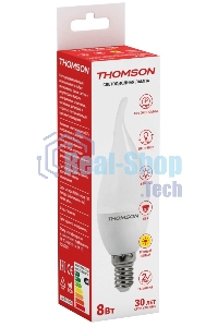 Лампа светодиодная Hiper THOMSON LED TAIL CANDLE 8W 640Lm E14 3000K TH-B2027