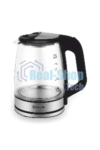 Чайник электрический Sakura SA-2722BK 2,2л,стекло,черный
