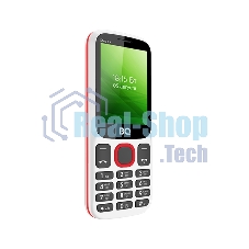 Мобильный телефон BQ 2440 Step L+ белый/красный
