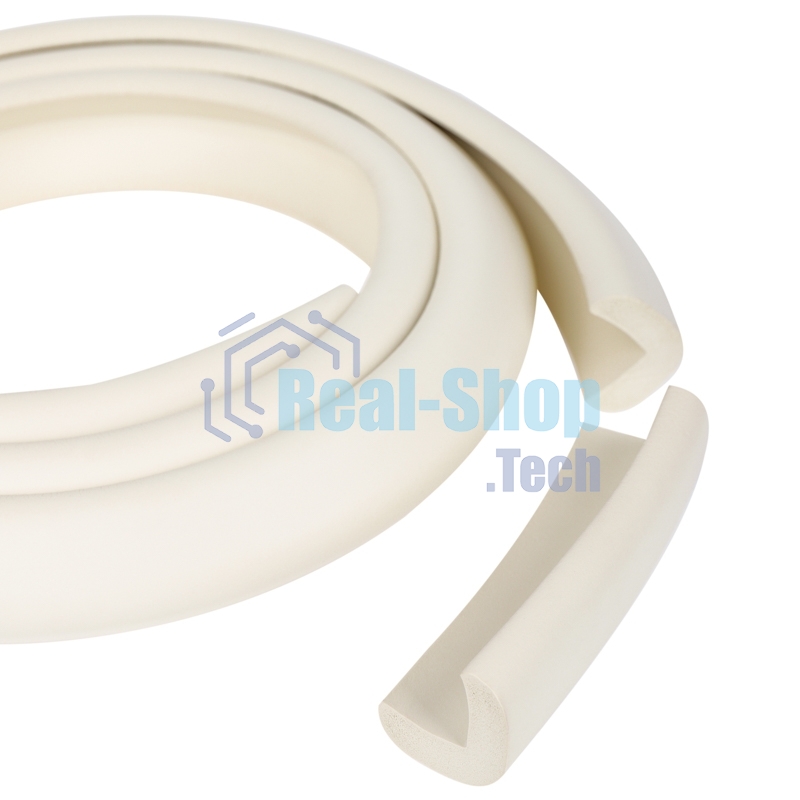 Мягкая универсальная самоклеящаяся лента для крепления на острые края (24х8х2000 мм) 1 шт.