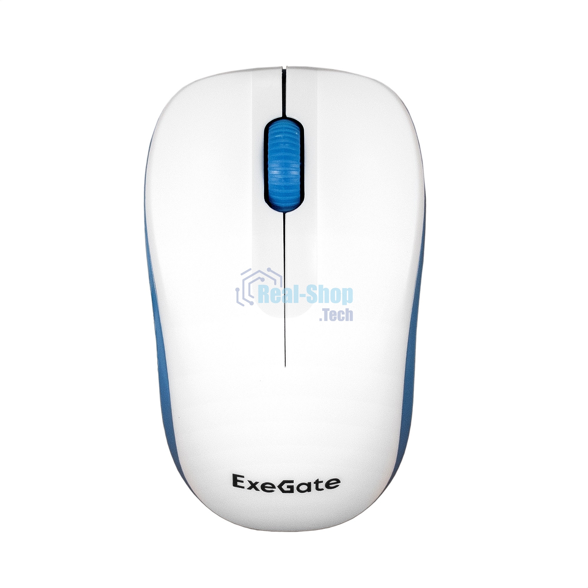 Мышь беспроводная ExeGate Professional Standard SR-9055W белый, 1200 dpi, радиоканал, USB, кнопки - 3