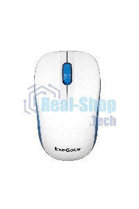 Мышь беспроводная ExeGate Professional Standard SR-9055W белый, 1200 dpi, радиоканал, USB, кнопки - 3