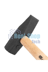 Молоток слесарный Сибртех 1500 г, квадратный боек, деревянная рукоятка