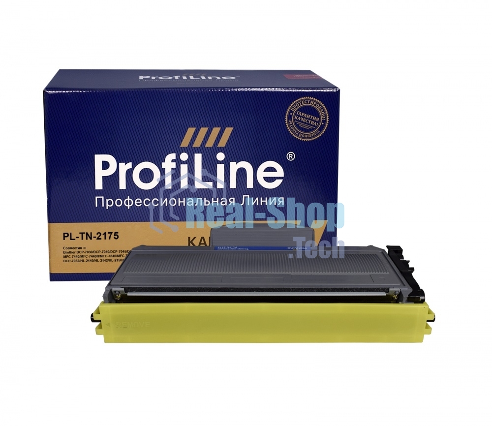 Картридж ProfiLine PL-TN-2175 для принтеров Brother HL-2140/2142/2150N/2170W/DCP-7030/7040/7045N/MFC-7320 2600 копий